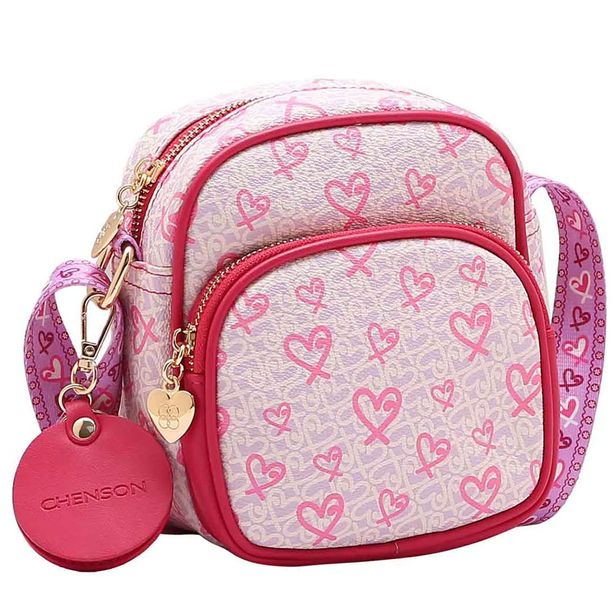 Bolsa Feminina Transversal Chenson CG84965 ROSA