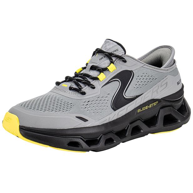 Tênis Masculino Glide-Step Altus Skechers 232921 CINZA/PRETO 39