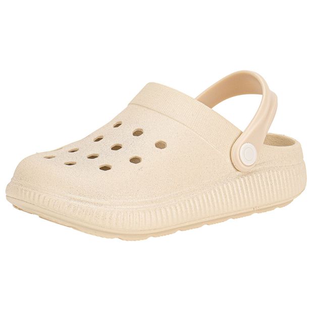 Clogs Infantil Feminino Molekinha 2591200 MARFIM 27/28