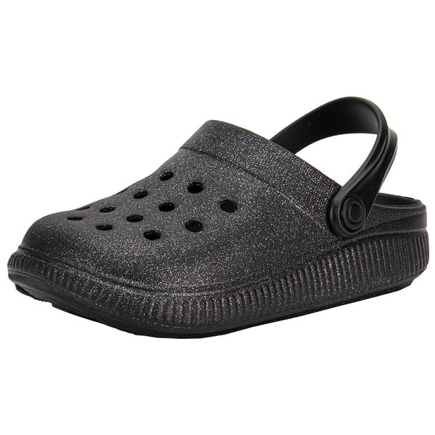 Clogs Infantil Feminino Molekinha 2591200 PRETO 27/28