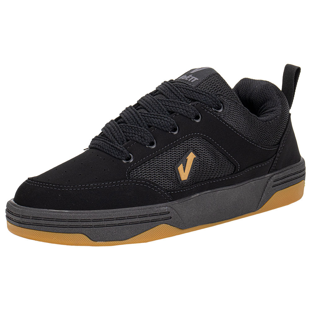 Tênis Masculino Buster Ravett R0400 PRETO/BEGE 37