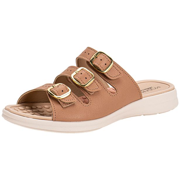 Sandália Feminina Conforto Modare 7174122 SALMÃO 34