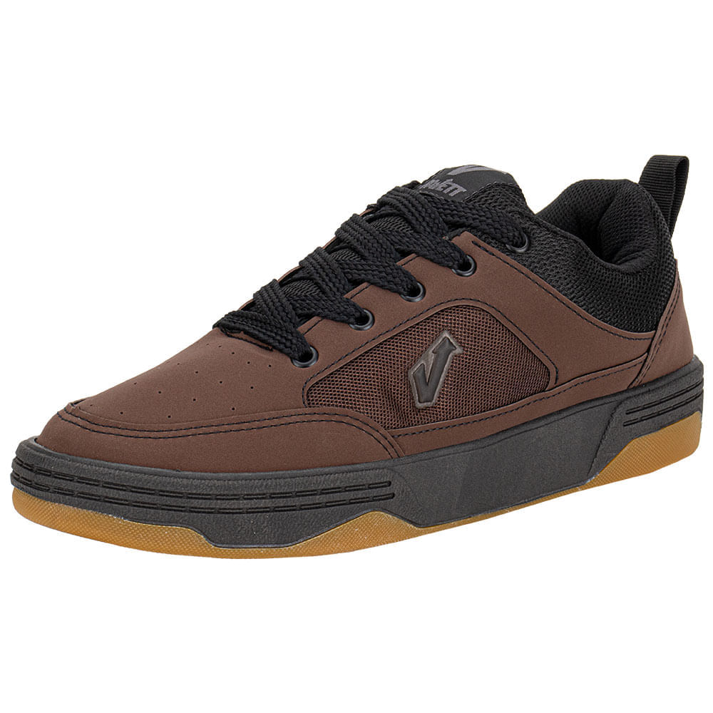 Tênis Masculino Buster Ravett R0400 CAFÉ/PRETO 37