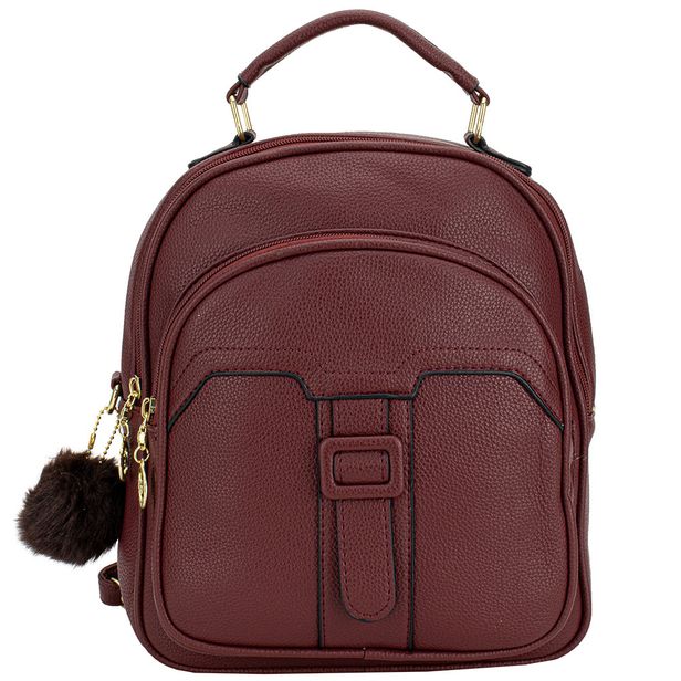 Mochila Feminina H.E GH539 VINHO