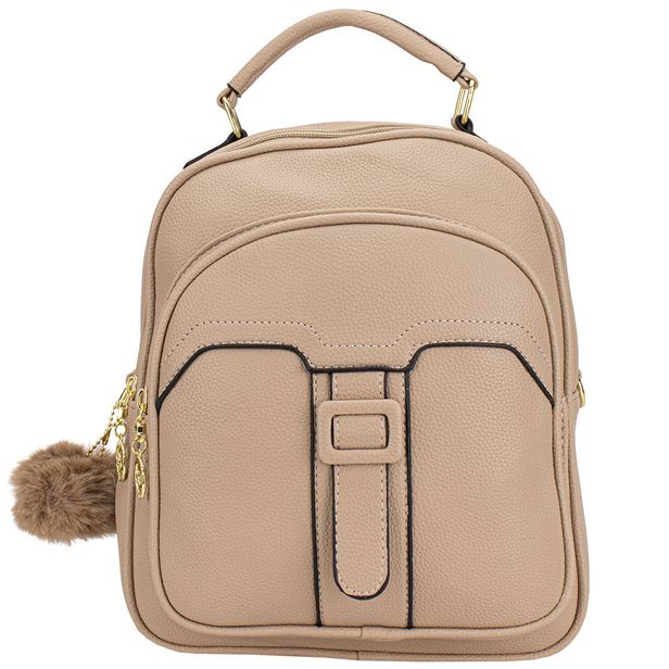 Mochila Feminina H.E GH539 BEGE