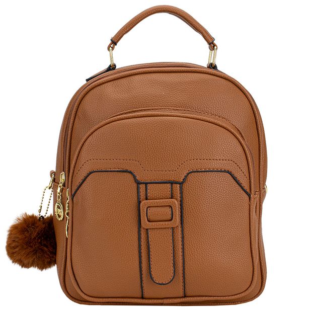 Mochila Feminina H.E GH539 CARAMELO