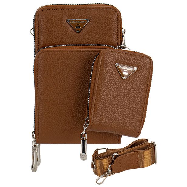 Bolsa Feminina Transversal H.E H2010 CHOCOLATE