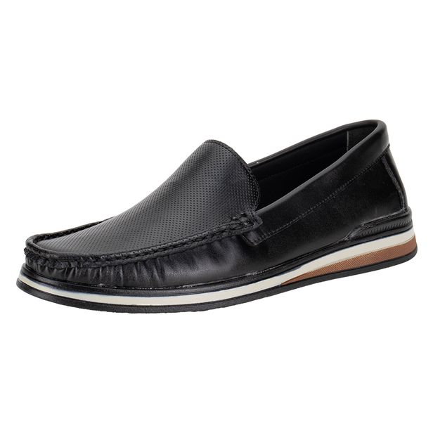 Mocassim Masculino Supremo OM15 PRETO 38