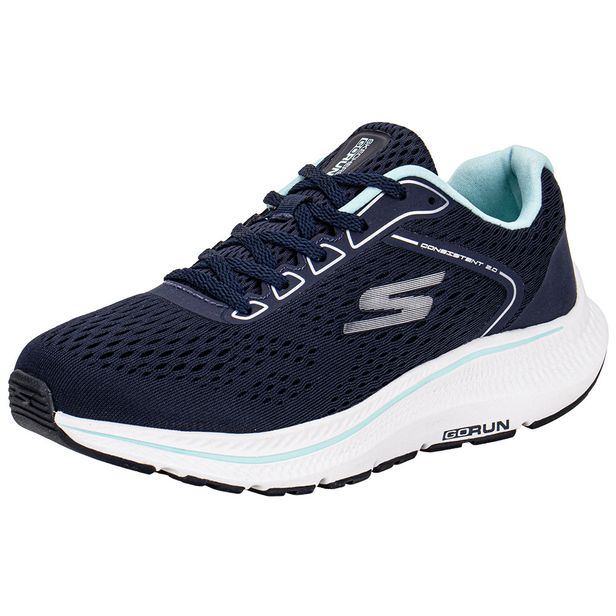 Tênis Feminino Run Consistent 2.0 Skechers 128607BR MARINHO 34