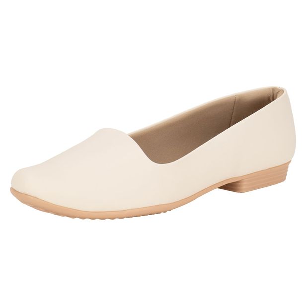 Sapatilha Feminina Flat Piccadilly 250132 NATURAL 34