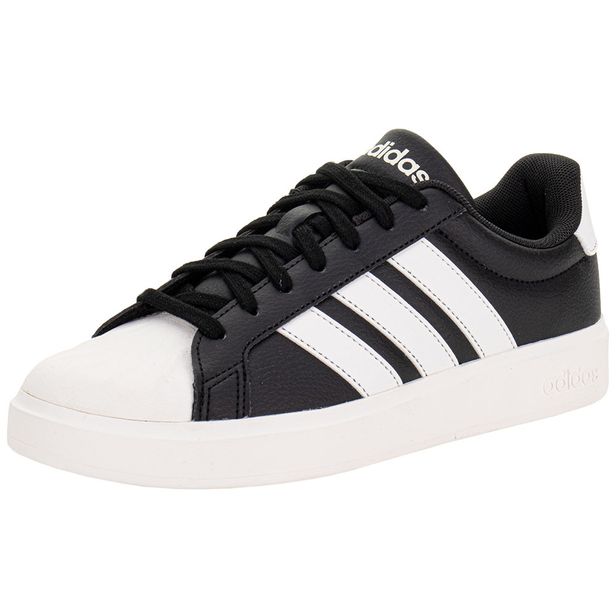 Tênis Feminino Streettalk Adidas JP8284 PRETO/BRANCO 35