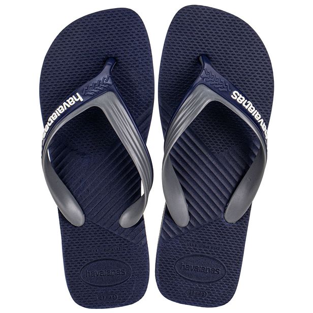 Chinelo Masculino Dual Havaianas 4145602 AZUL/CINZA 37/38