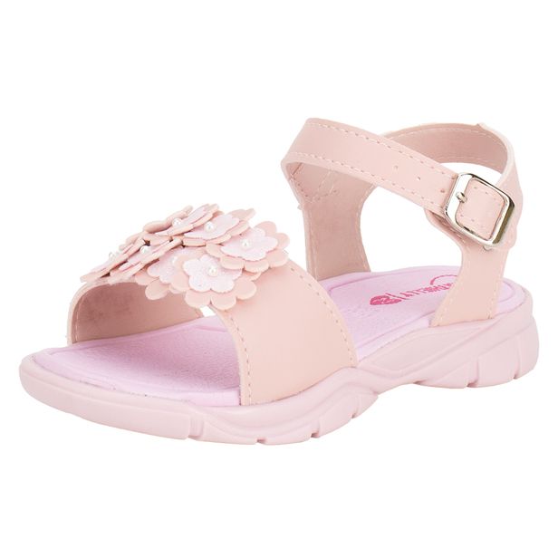 Sandália Infantil Feminina Baby Nathielly 0040051 ROSA 21