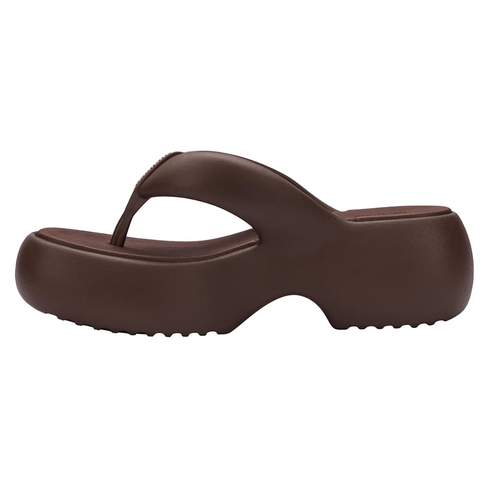Melissa Free Fuzzy Platform 35875 CHOCOLATE | Clovis Calçados