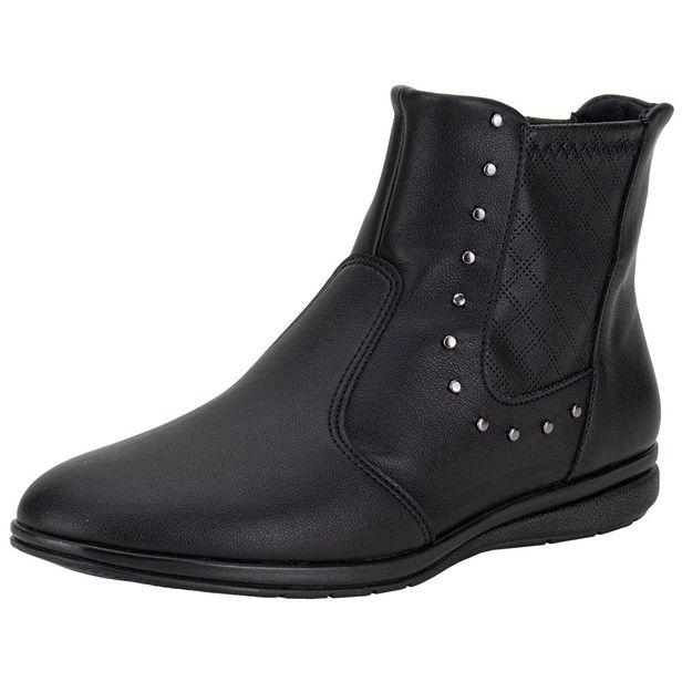 Bota Feminina Cano Baixo Piccadilly 261036 PRETO 34