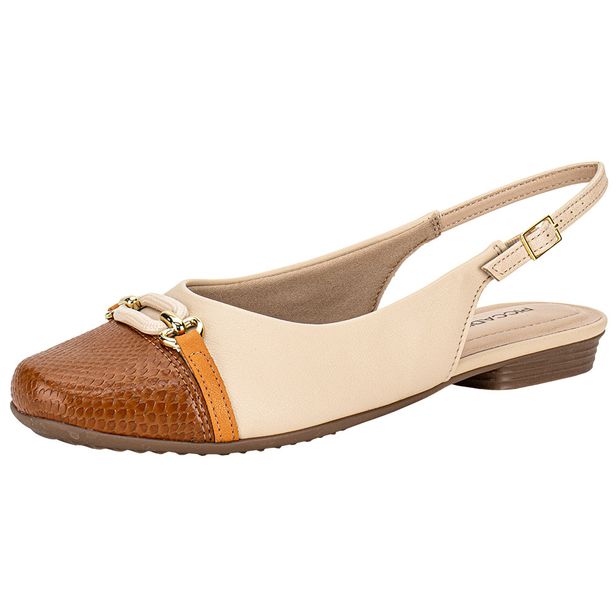 Sapato Feminino Mule Piccadilly 250269 BEGE 34