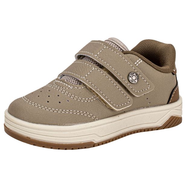 Tênis Infantil Masculino Happy Kidy 3131046 TAUPE 22