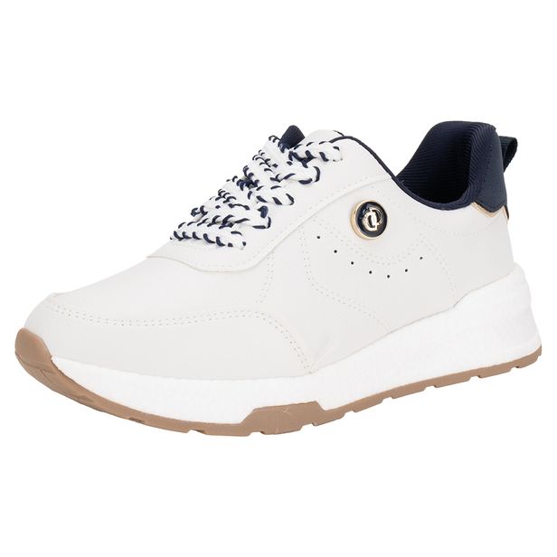 Tênis Feminino Casual Dakota D0715 BRANCO/AZUL 34