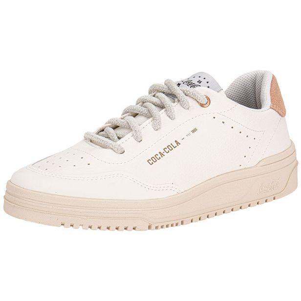 Tênis Feminino Charm Town Coca-Cola CC2497 BRANCO/OFF 34
