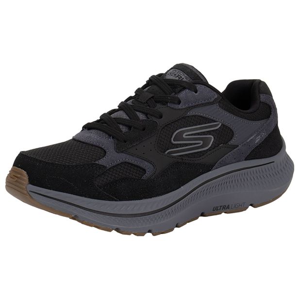Tênis Masculino Go Run Consistent 2.0 Skechers 220872 PRETO/CINZA 38