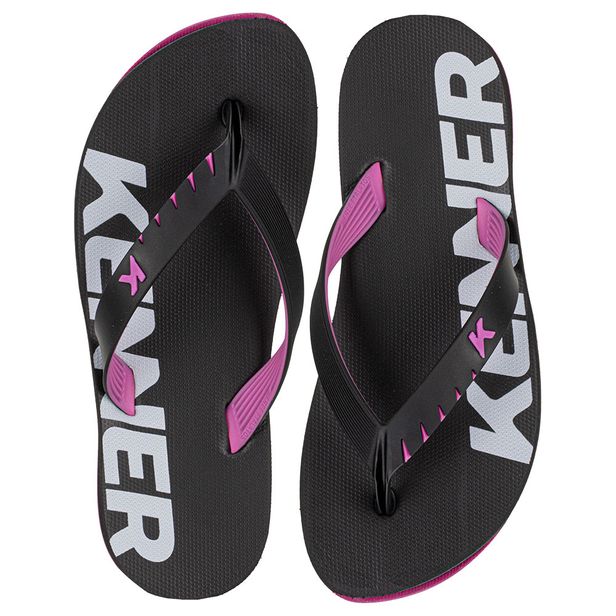 Chinelo Feminino Red DNN PRETO/ROSA 36/37