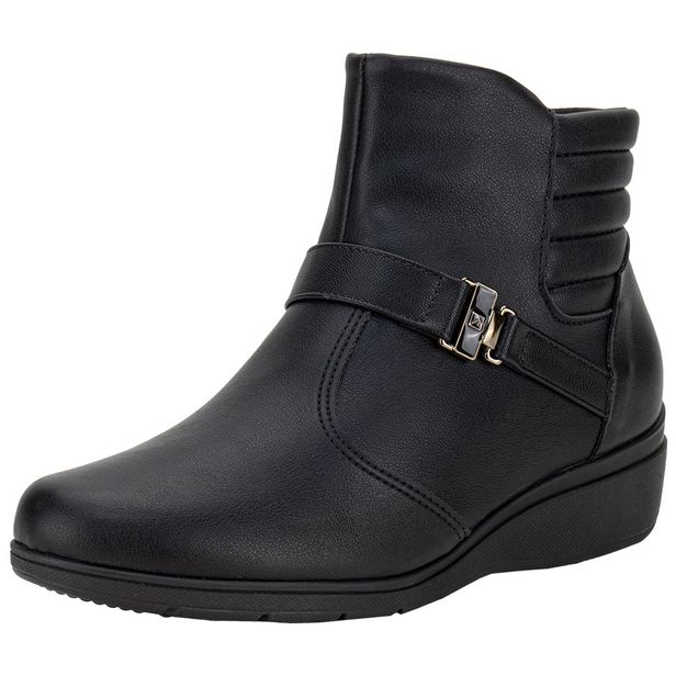 Bota Feminina Cano Baixo Piccadilly 117106 PRETO 34