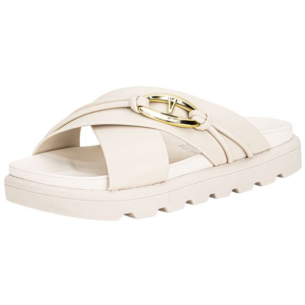 Tamanco Feminino Flat Vizzano 6510111 BRANCO/OFF 34