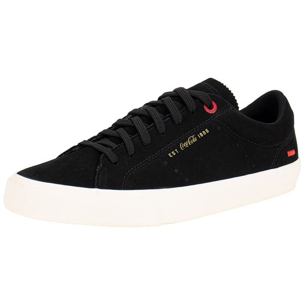 Tênis Masculino Narrows Coca-Cola CC2561 PRETO 38
