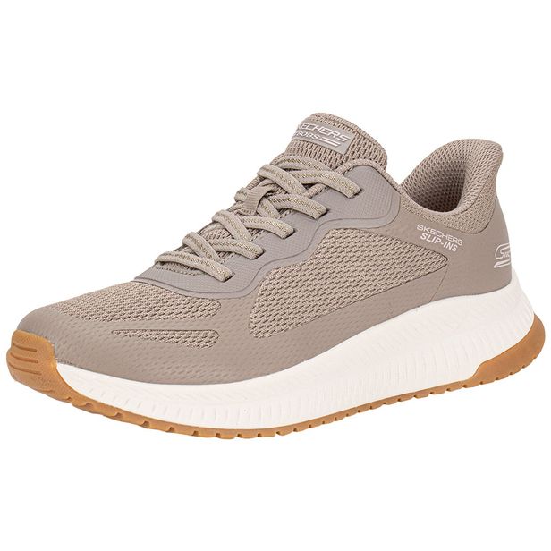 Tênis Feminino BOBS Squad 4 - Staple Look Skechers 117624 CAQUI 34