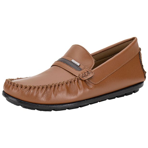 Mocassim Masculino Polo Start PS902 CAMEL 38