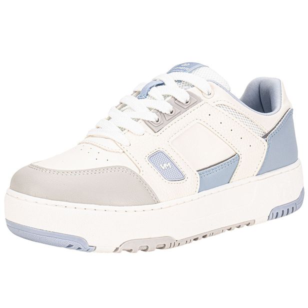 Tênis Feminino Casual Via Marte 305001 BRANCO/AZUL 34