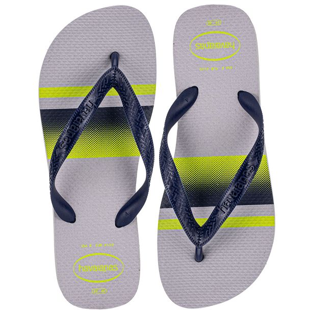 Chinelo Masculino Top Basic Havaianas CL26 CINZA/AZUL 37/38