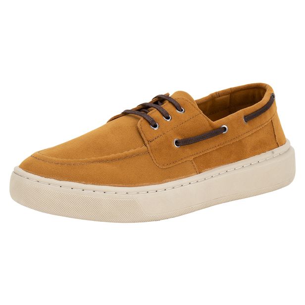 Mocassim Masculino Polo Start S3360 CARAMELO 38