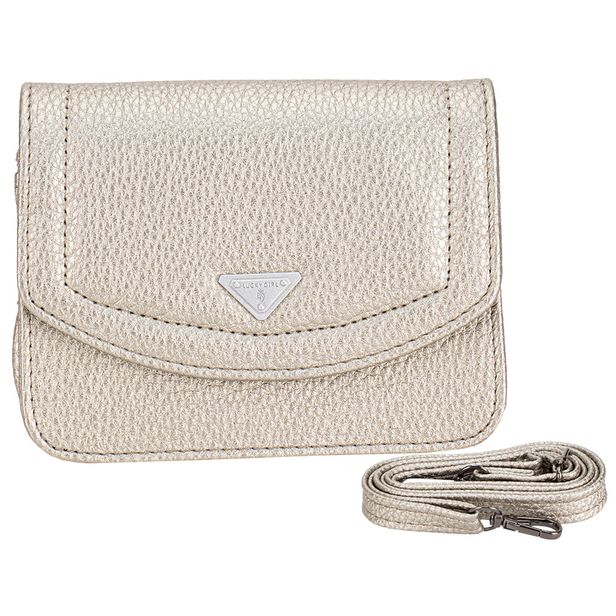 Bolsa Feminina Transversal H.E Q9441 PRATA