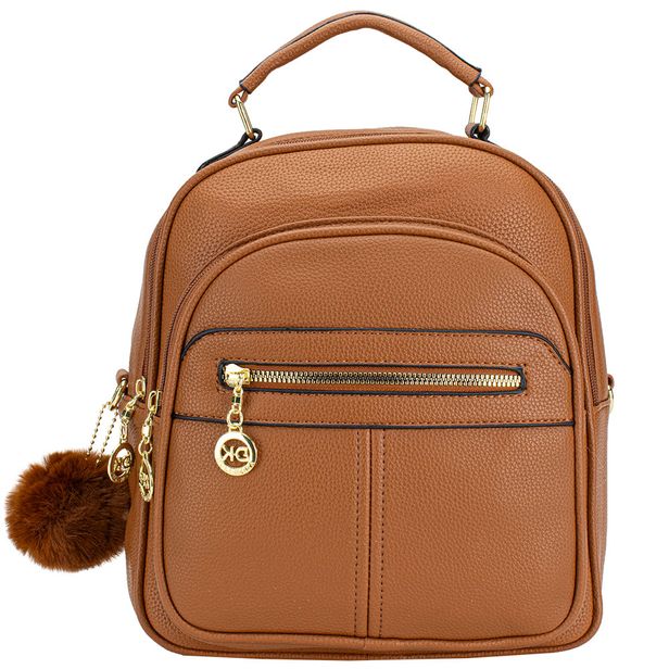 Mochila Feminina H.E GH538 CARAMELO