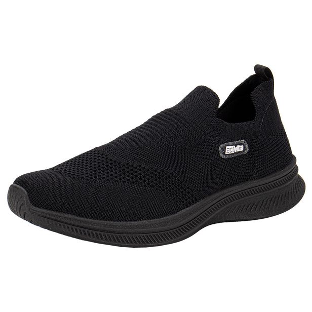 Tênis Feminino Slip On Actvitta 4829317 PRETO 01 34