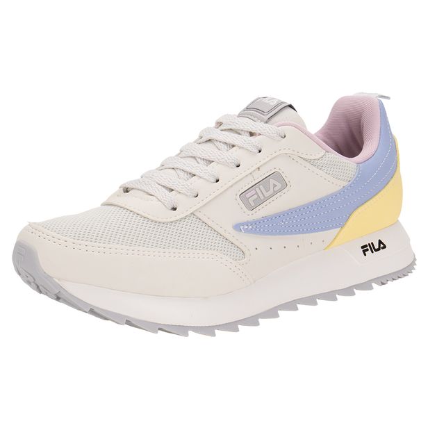 Tênis Feminino Retro Flag Fila F02L00206 CINZA/AZUL 33