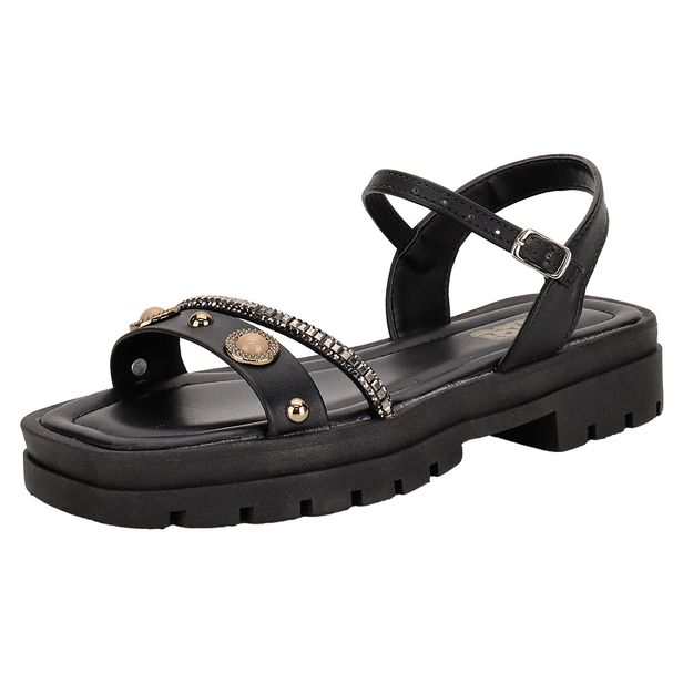 Sandália Infantil Feminina NilQi 37002 PRETO 28