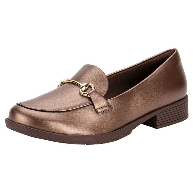 Mocassim Feminino Piccadilly 653001 BRONZE 36