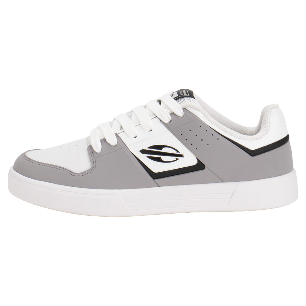 Ꭹ Tênis Masculino Urban Joaca Mormaii 203397 BRANCO/CINZA