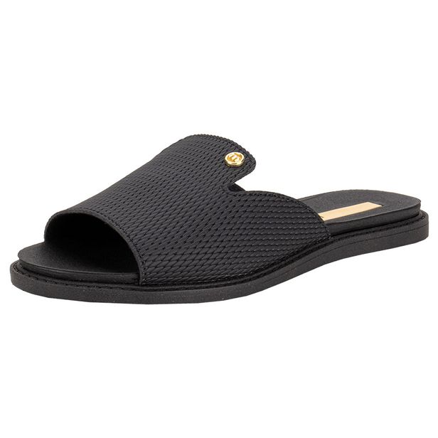 Tamanco Feminino Flat Moleca 5443202 PRETO 34
