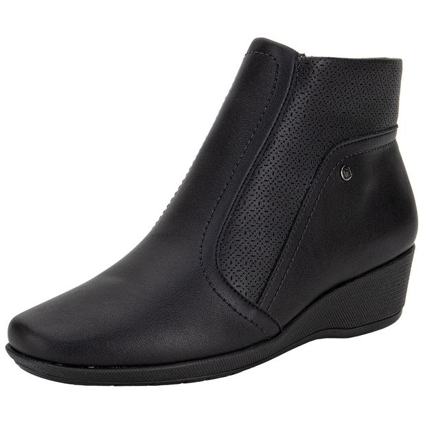 Bota Feminina Cano Baixo Piccadilly 143218 PRETO 35