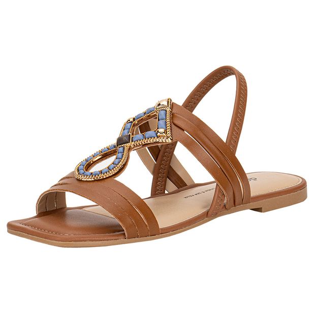 Sandália Feminina Flat Dakota Y7952 CAMEL 34