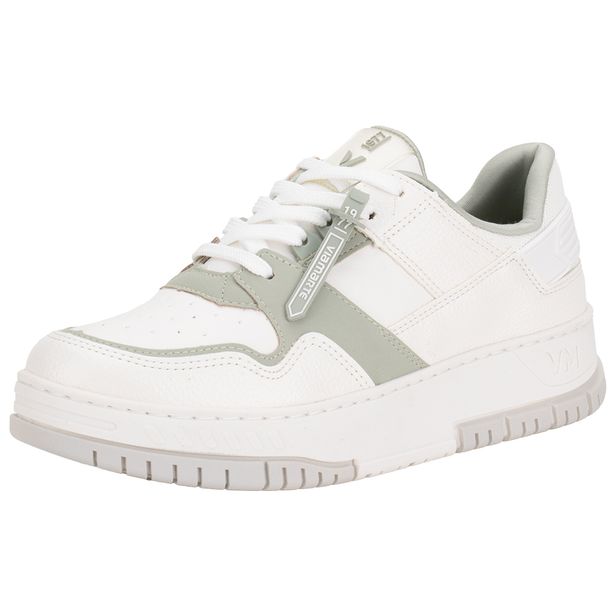 Tênis Feminino Casual Via Marte 219003 BRANCO/VERDE 34