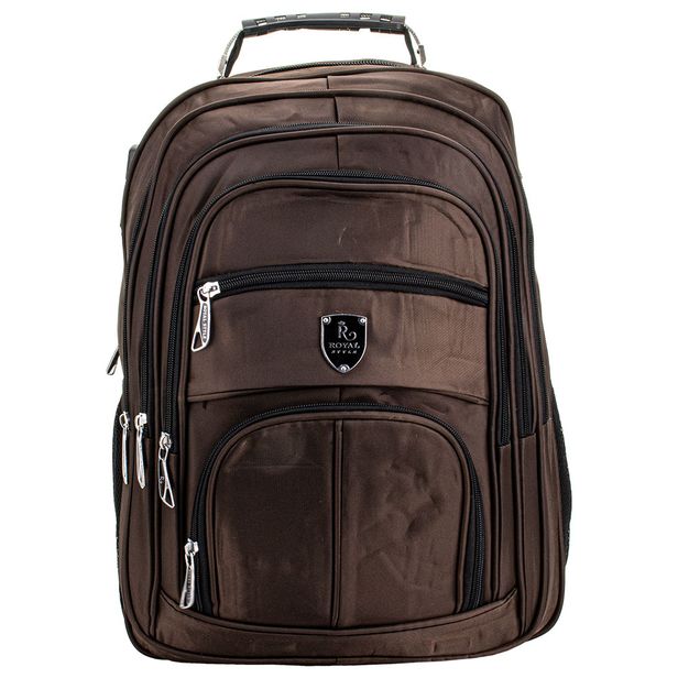 Mochila Masculina Royal Style R3532 MARROM