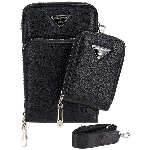 Bolsa Feminina Transversal H.E FR40 PRETO