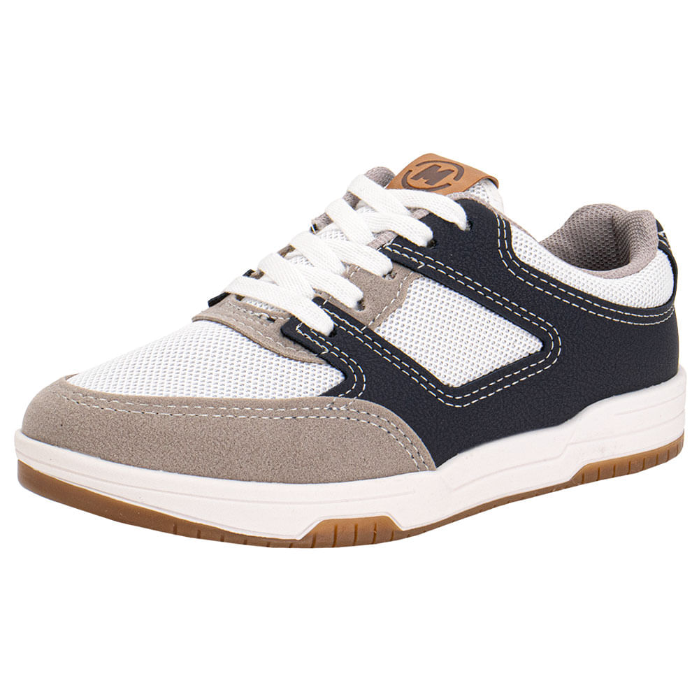 Tênis Infantil Masculino Molekinho 2852117 BRANCO/MARINHO 27