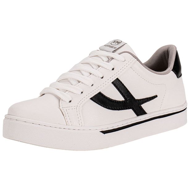 Tênis Feminino Via Marte 016012 BRANCO/PRETO 36