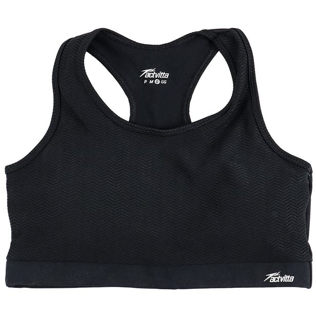 Top Feminino Esportivo Actvitta 25396 PRETO G