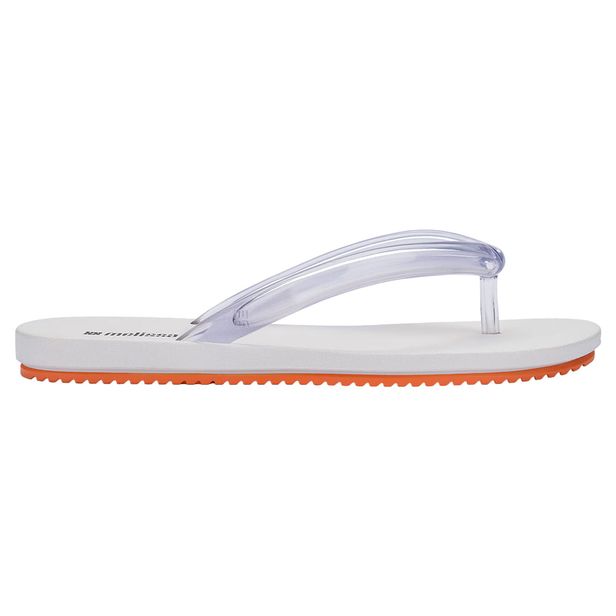 Melissa Flip Flop Airflow 37942 BRANCO/LARANJA 35